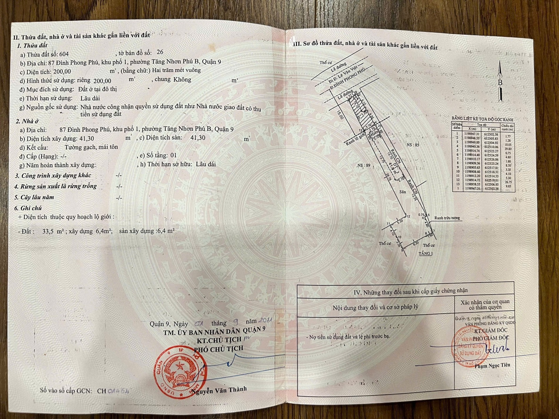 Bán nhà 87-87B Đình Phong Phú Phường Tăng Nhơn Phú - Hinh 4