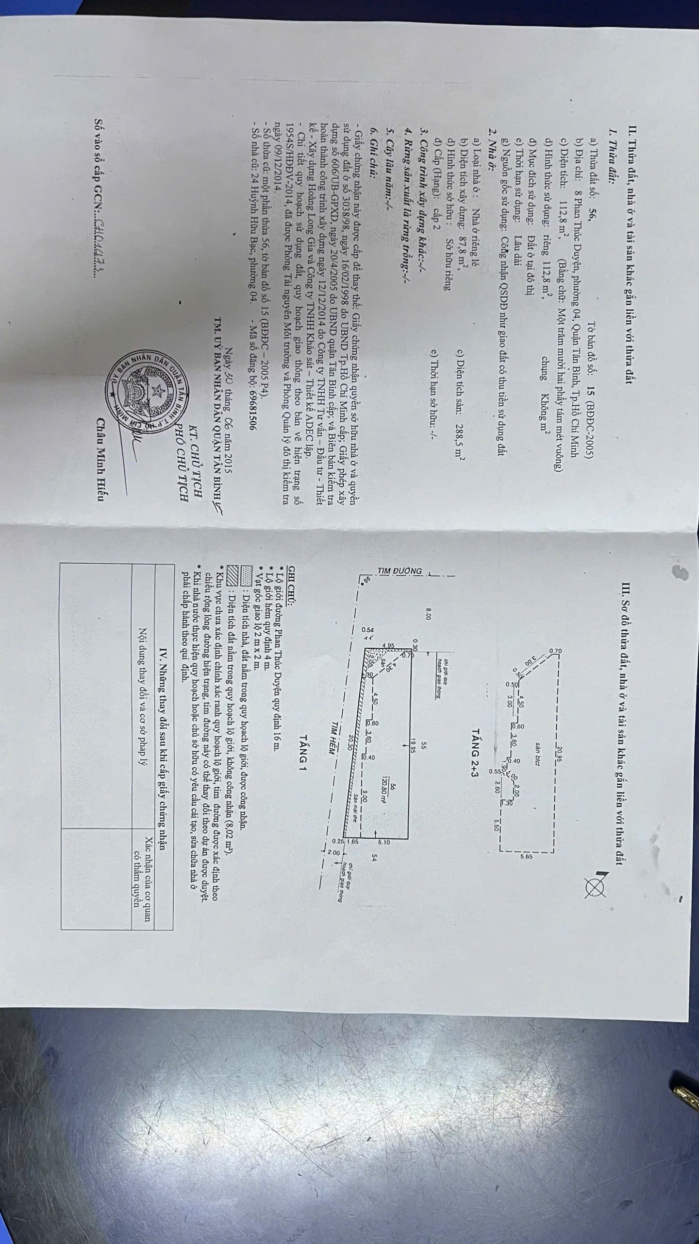 Bán nhà 6/1-8-10 Phan Thúc Duyện Phường Tân Sơn Nhất - Hinh 10