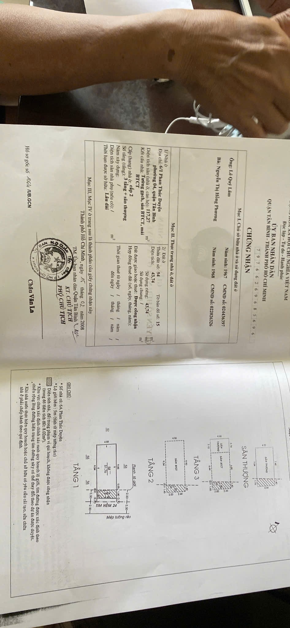 Bán nhà 6/1-8-10 Phan Thúc Duyện Phường Tân Sơn Nhất - Hinh 8