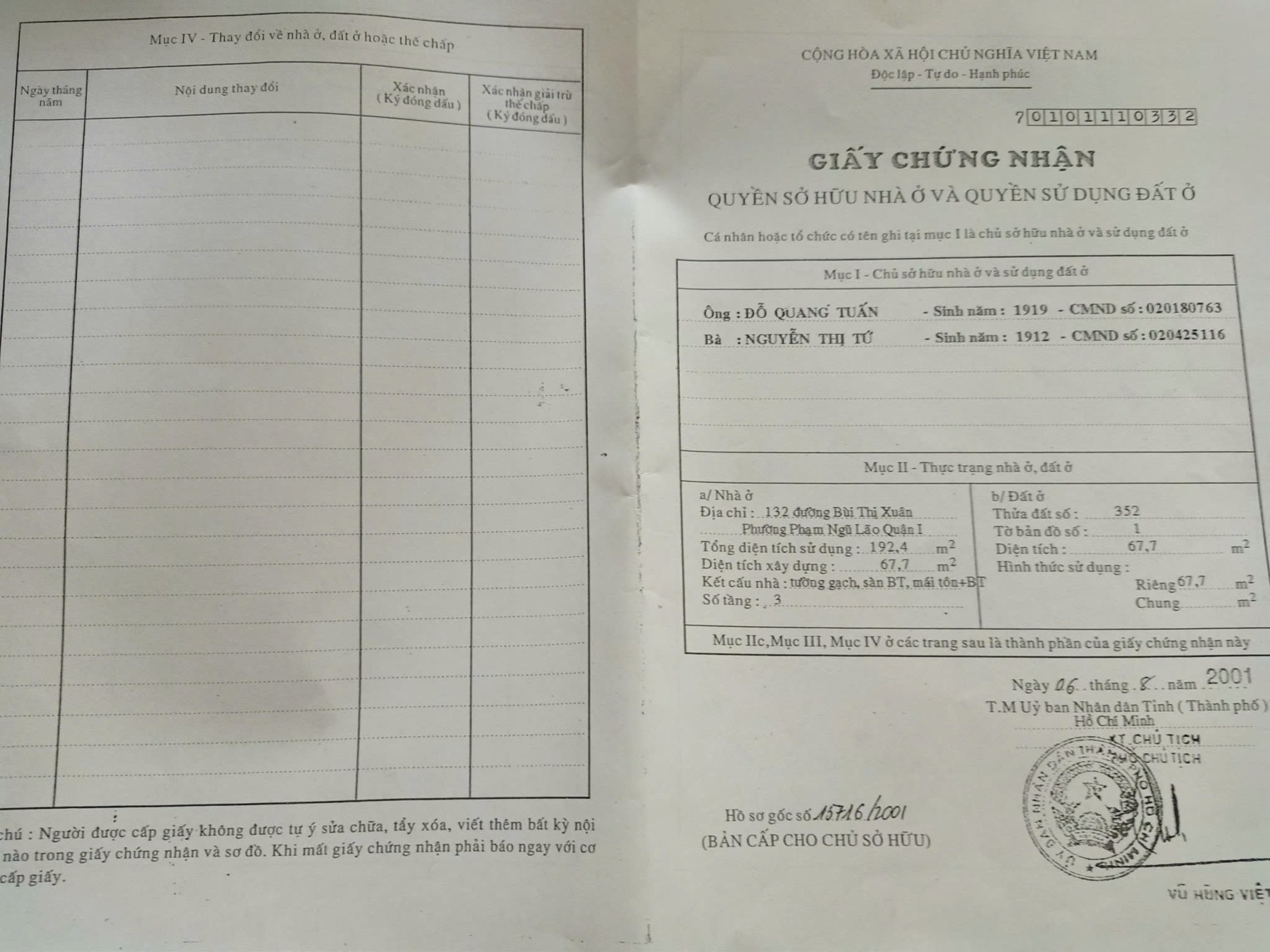 Bán nhà 132 Bùi Thị Xuân Phường Bến Thành - Hinh 2