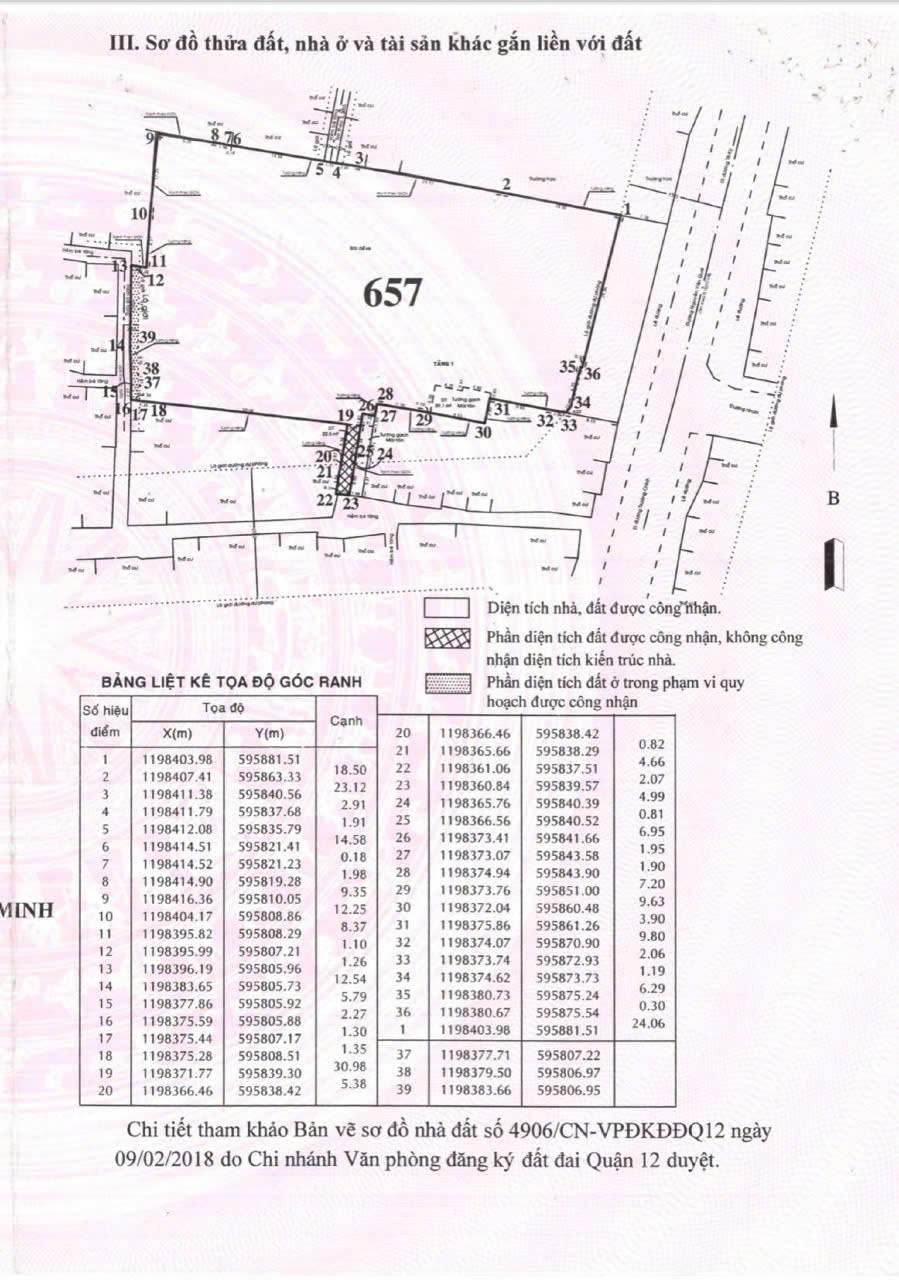 Bán nhà 309 Nguyễn Văn Quá Phường Đông Hưng Thuận - Hinh 2