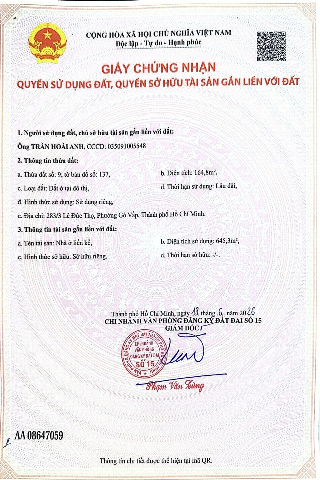 Bán nhà 283/3 Lê Đức Thọ Phường Gò Vấp - Hinh 7