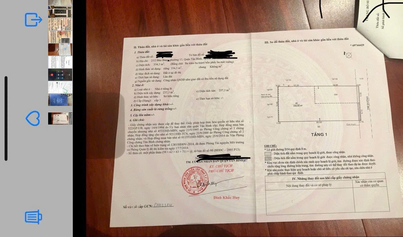 Bán nhà 2/12 Bàu Bàng Phường Tân Bình - Hinh 9