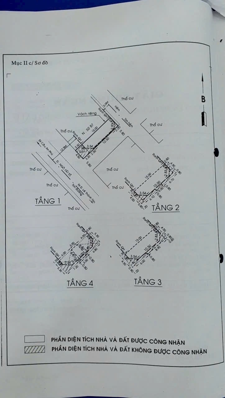 Bán nhà 195 Ngô Tất Tố Phường Thạnh Mỹ Tây - Hinh 9