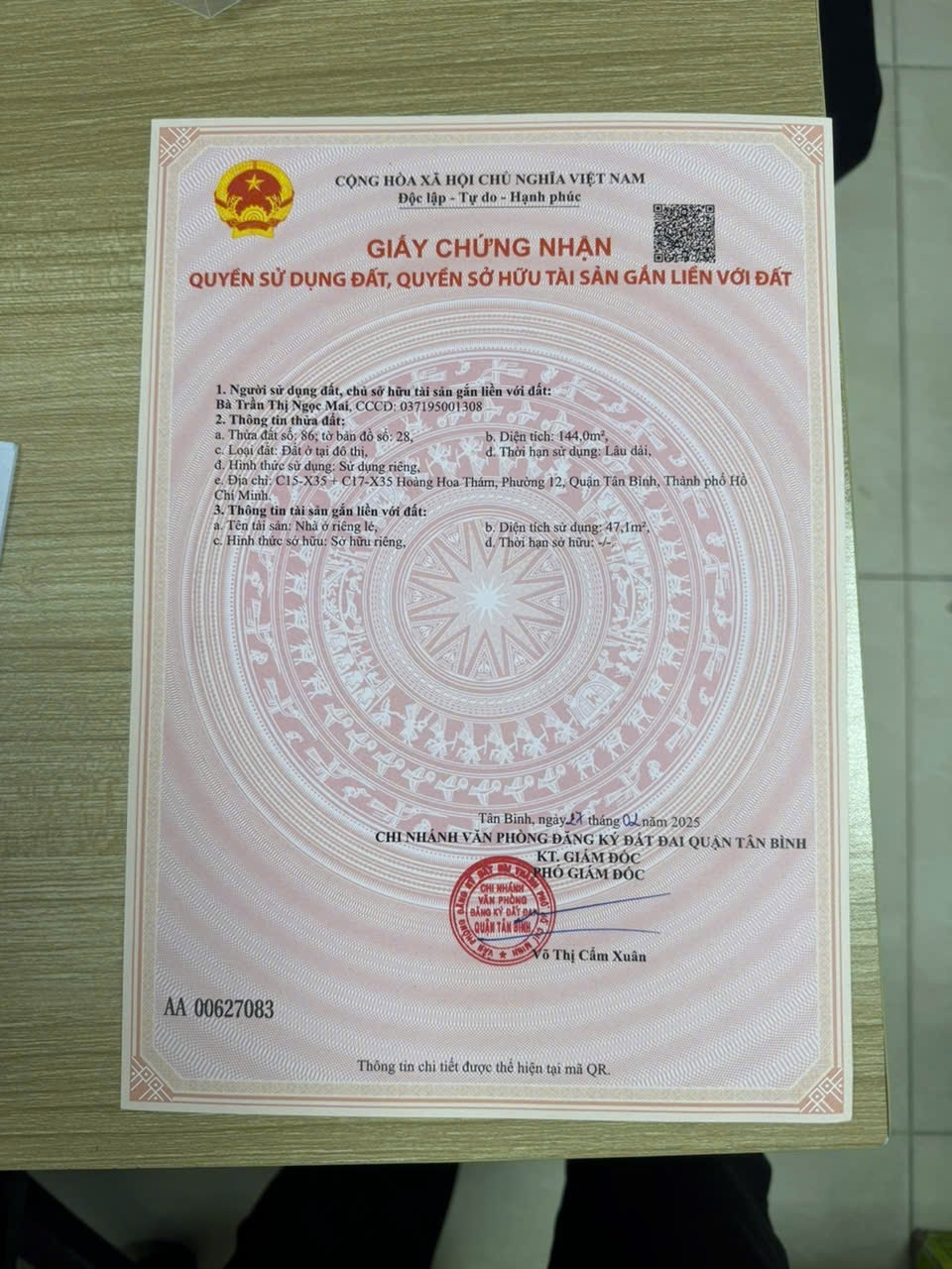 Bán Nhà C15-X35+C17-X35Thửa: 86Tờ: 28 Hoàng Hoa Thám Phường Bảy Hiền - Hinh 2