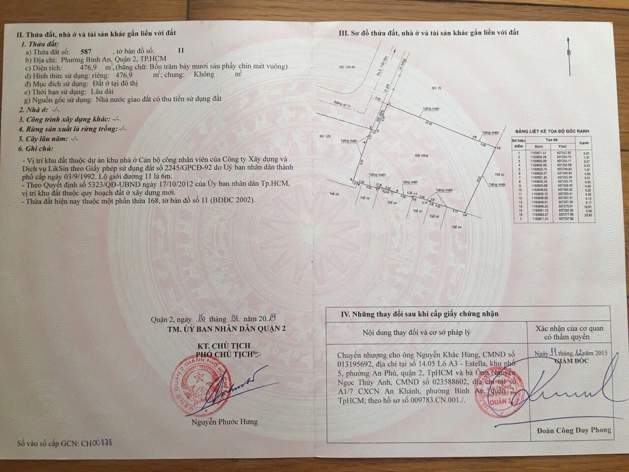 Bán nhà 27Thửa: 587Tờ: 11 Số 11 Phường An Khánh - Hinh 1
