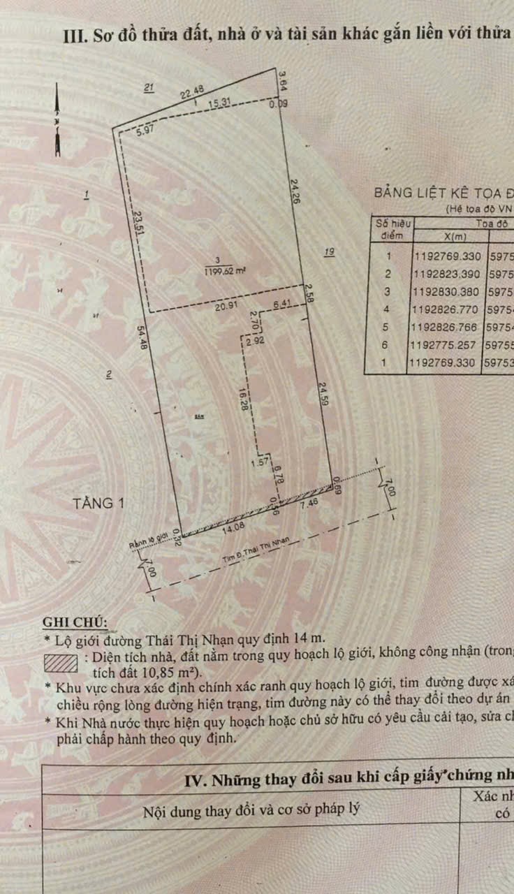 Bán nhà 17 Thái Thị Nhạn Phường Bảy Hiền - Hinh 1