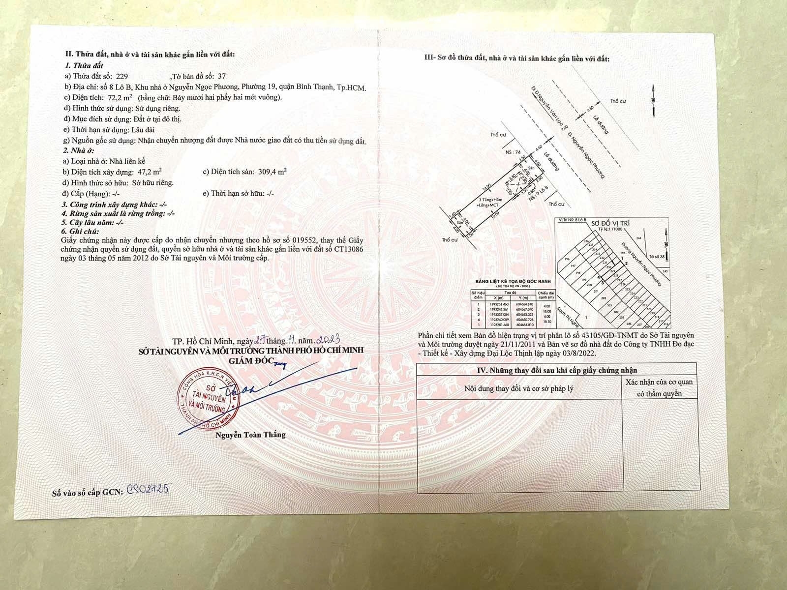 Bán Nhà 8B-9B Nguyễn Ngọc Phương Phường Thạnh Mỹ Tây - Hinh 4