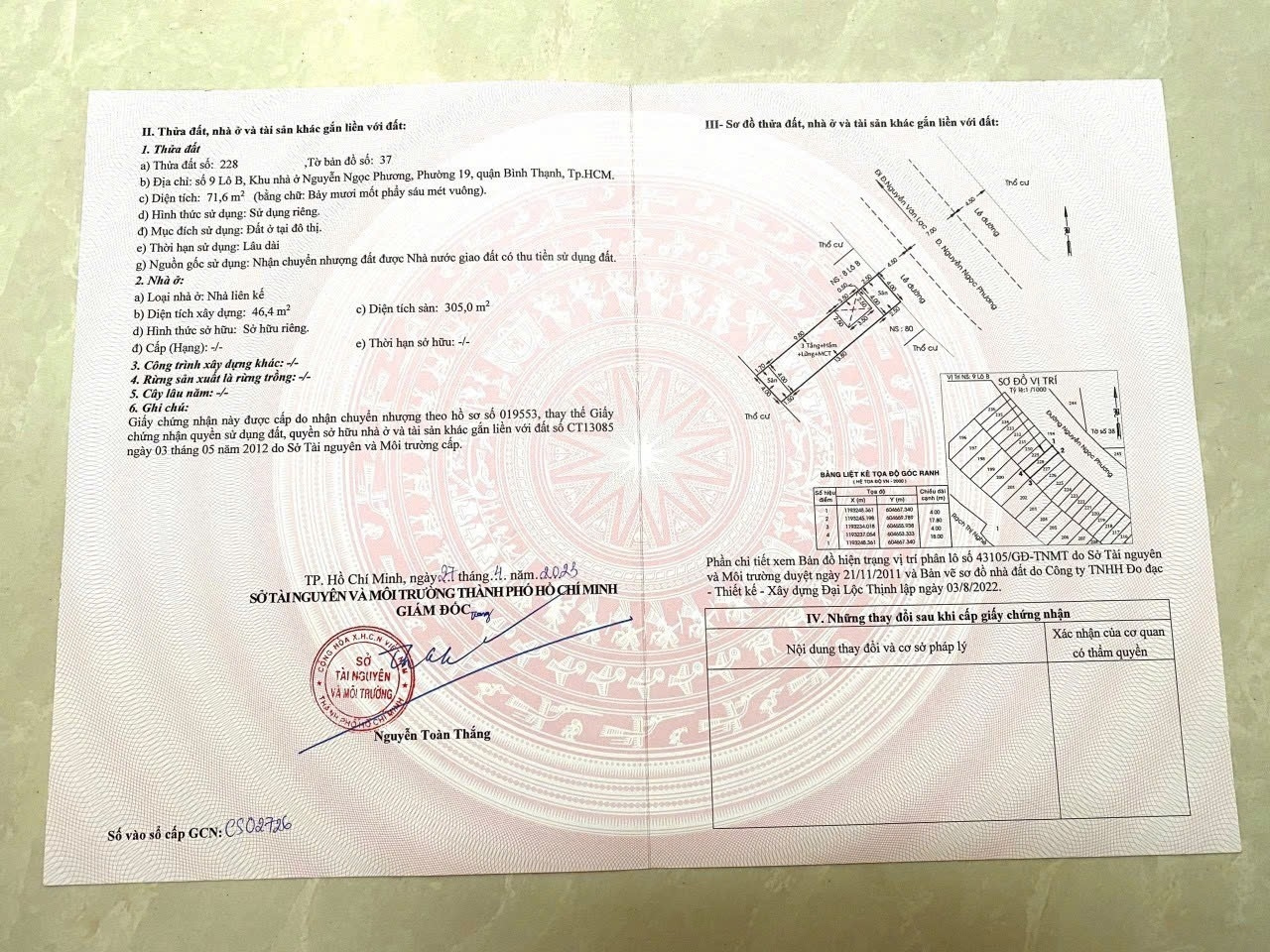 Bán Nhà 8B-9B Nguyễn Ngọc Phương Phường Thạnh Mỹ Tây - Hinh 5