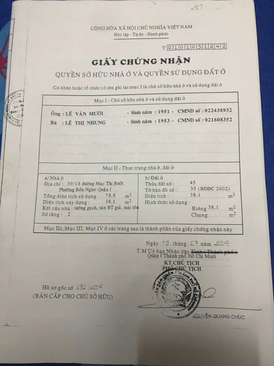 Bán Nhà 39/18 Mạc Thị Bưởi Phường Sài Gòn - Hinh 1