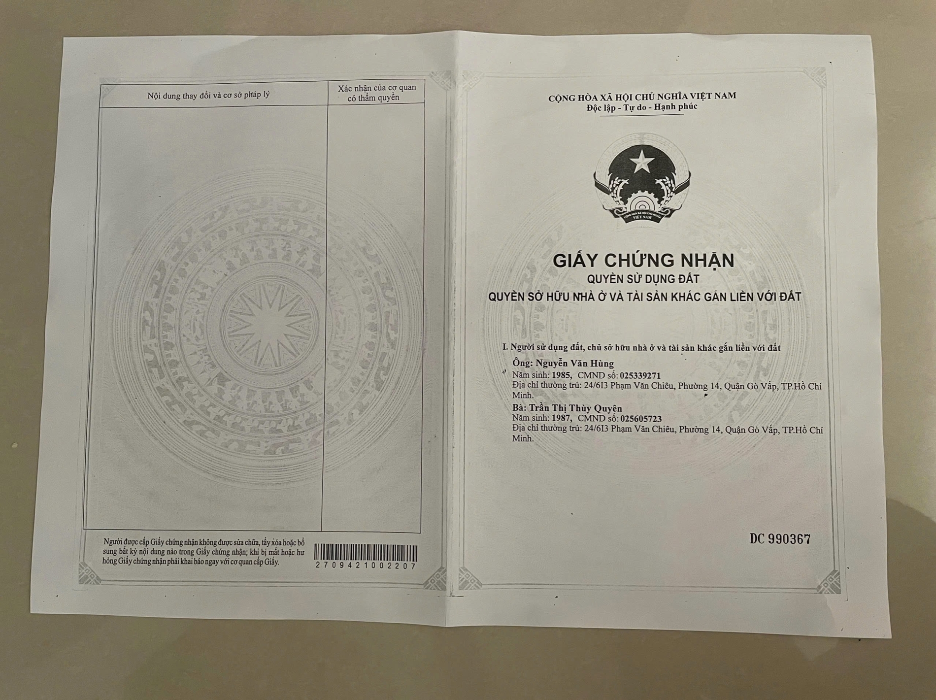 Bán Nhà Thửa: 514Tờ: 74 Mai Chí Thọ Phường An Khánh - Hinh 1