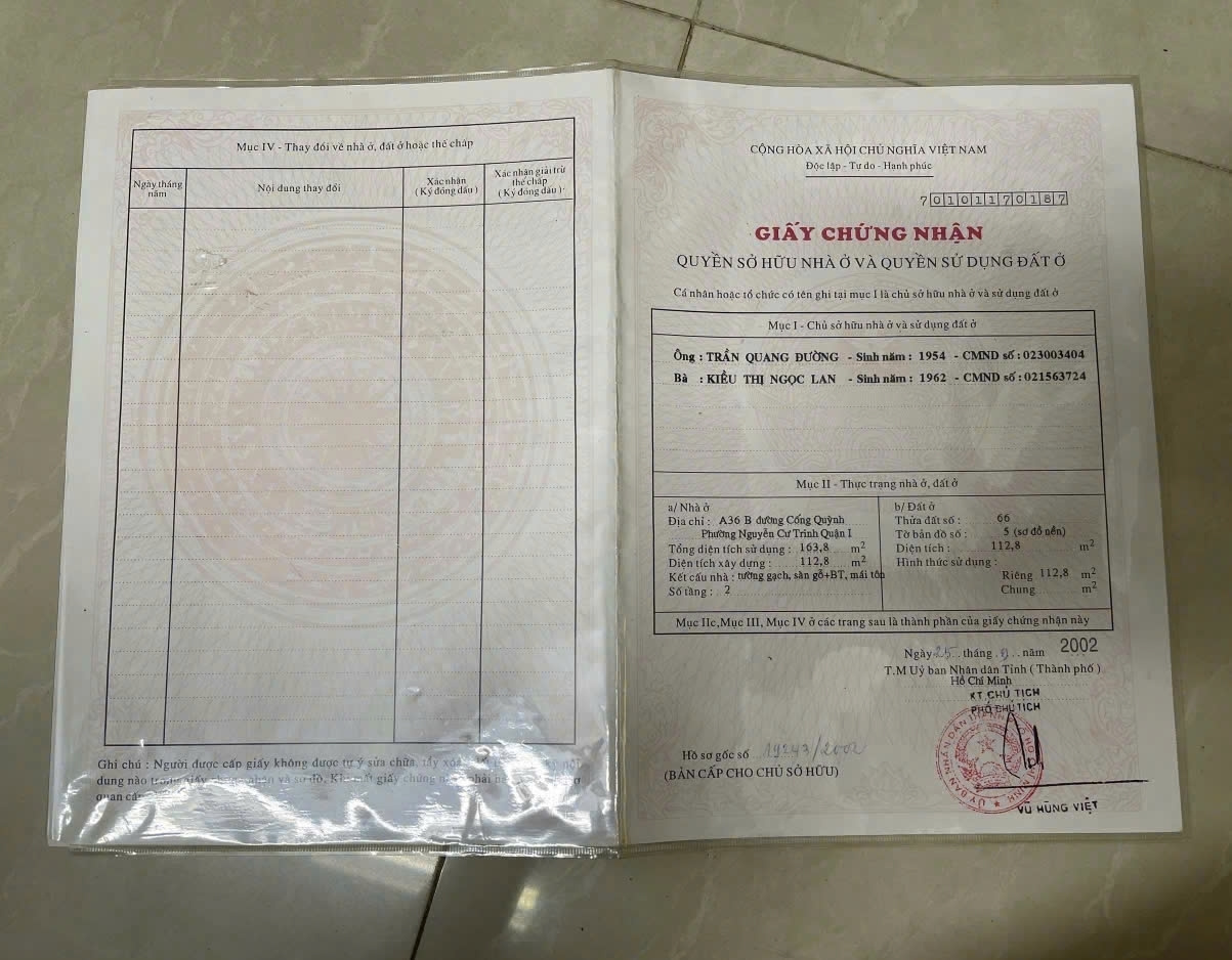 Bán Nhà A36B Cống Quỳnh Phường Cầu Ông Lãnh - Hinh 6