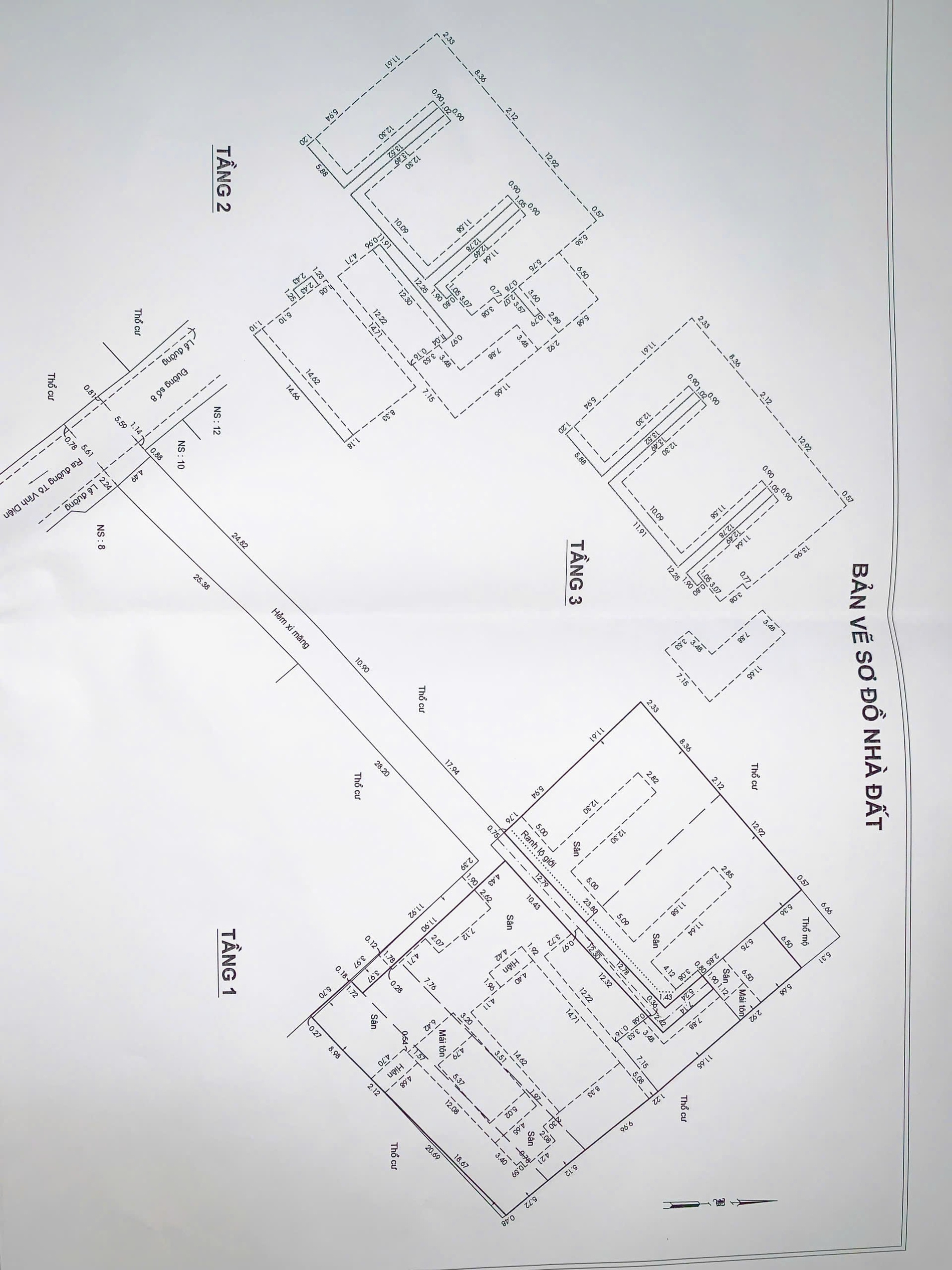 Bán Nhà 8/1A+8/5+8/7+8/1B+8/5A Số 8 Phường Thủ Đức - Hinh 3
