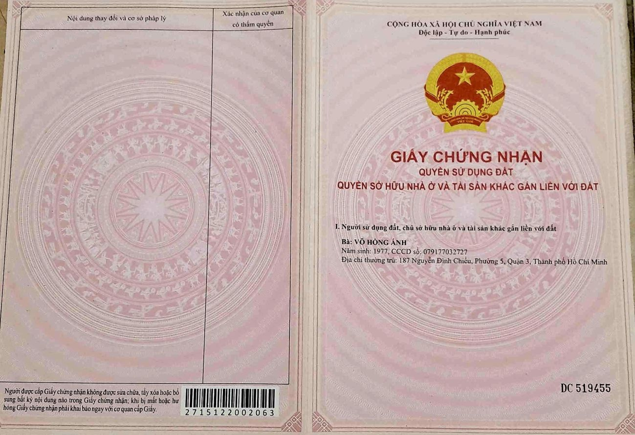 Bán Nhà 187 Nguyễn Đình Chiểu Phường Bàn Cờ - Hinh 2