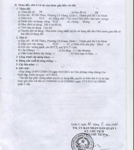 Bán Nhà 85-87-87B Đề Thám Phường Cầu Ông Lãnh - Hinh 6