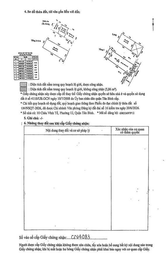 Bán nhà 10 Châu Vĩnh Tế Phường Bảy Hiền - Hinh 9