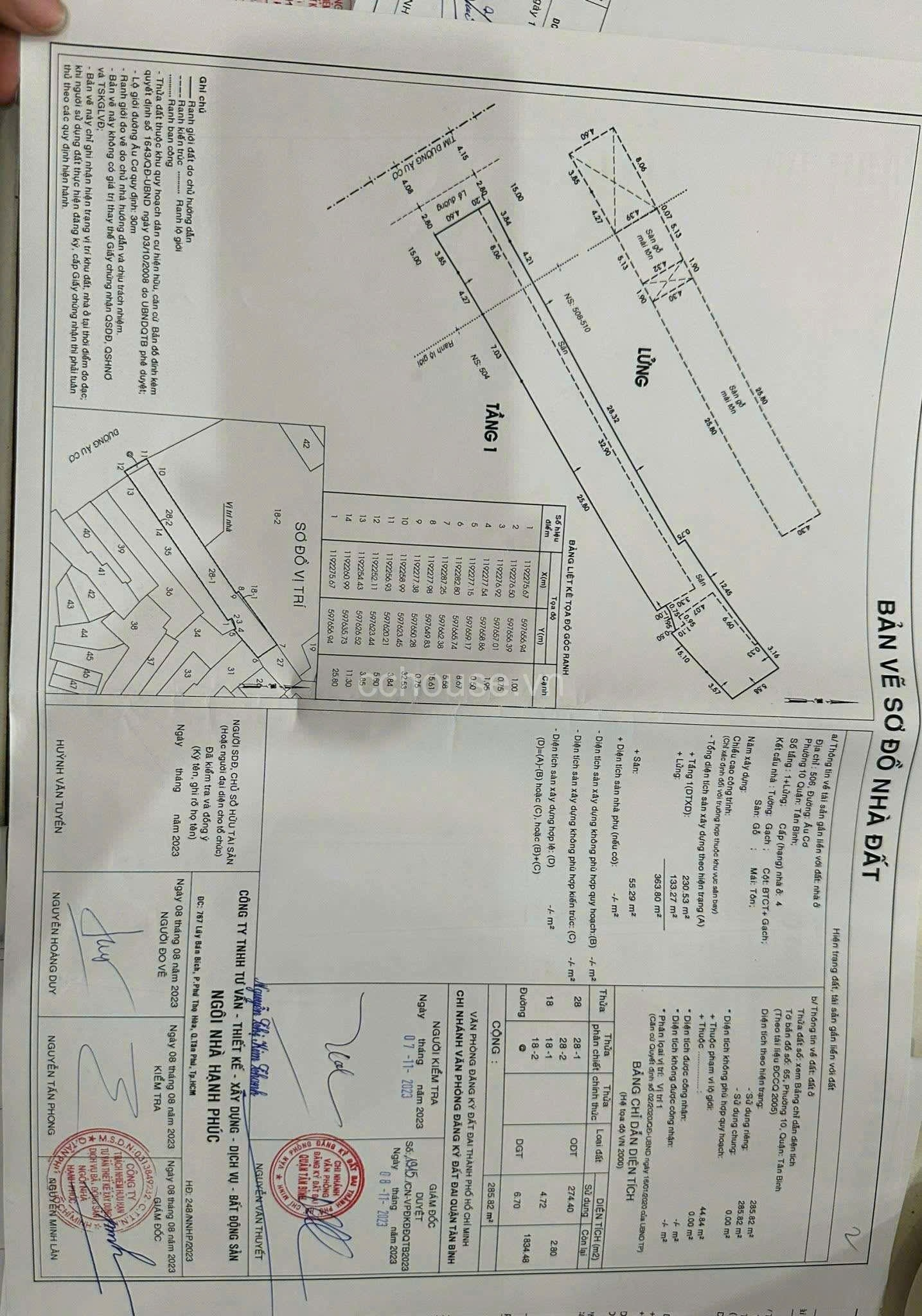 Bán Nhà 506 Âu Cơ Phường Bảy Hiền - Hinh 4