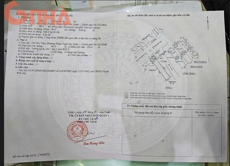 Bán Nhà 211 Bùi Viện Phường Bến Thành - Hinh 2