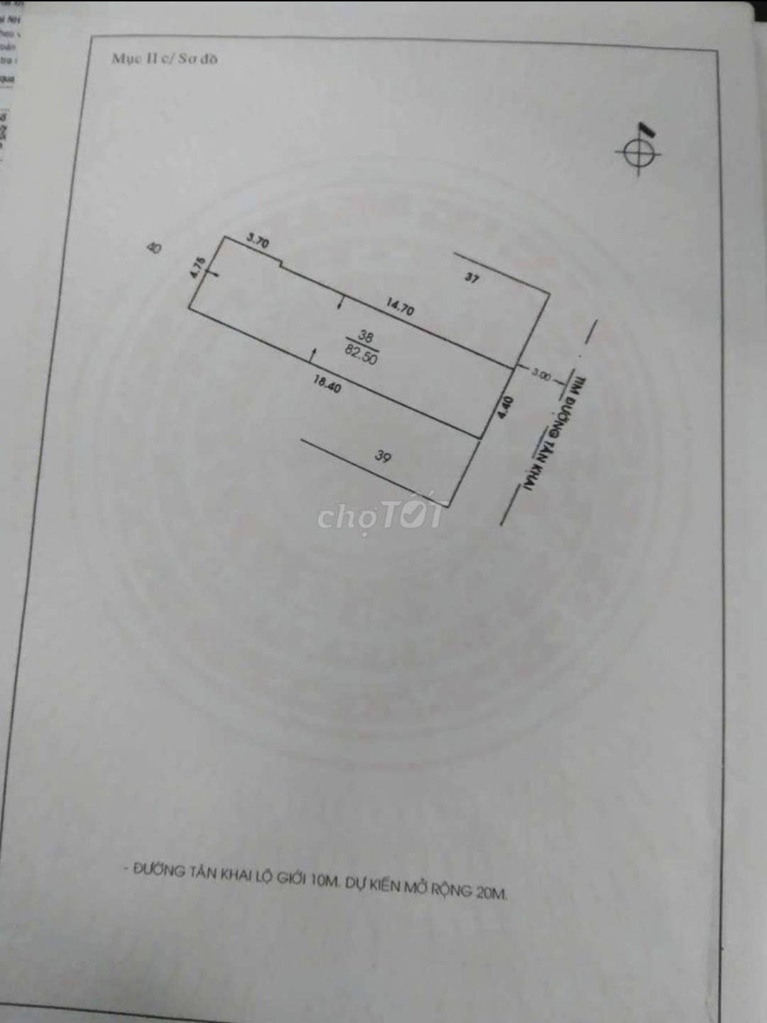 Bán Nhà 37 Tân Khai Phường Tân Sơn Nhất - Hinh 2