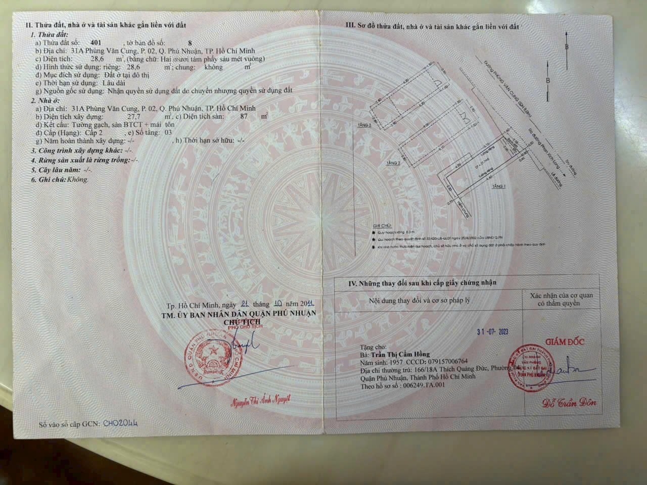 Bán Nhà 31A Phùng Văn Cung Phường Cầu Kiệu - Hinh 2