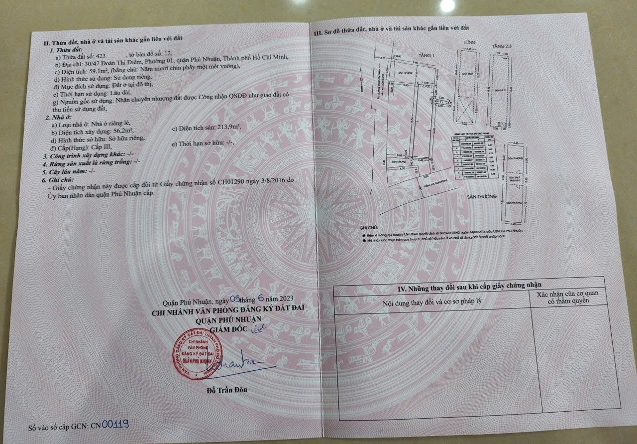 Bán Nhà 30/47 Đoàn Thị Điểm Phường Cầu Kiệu - Hinh 11
