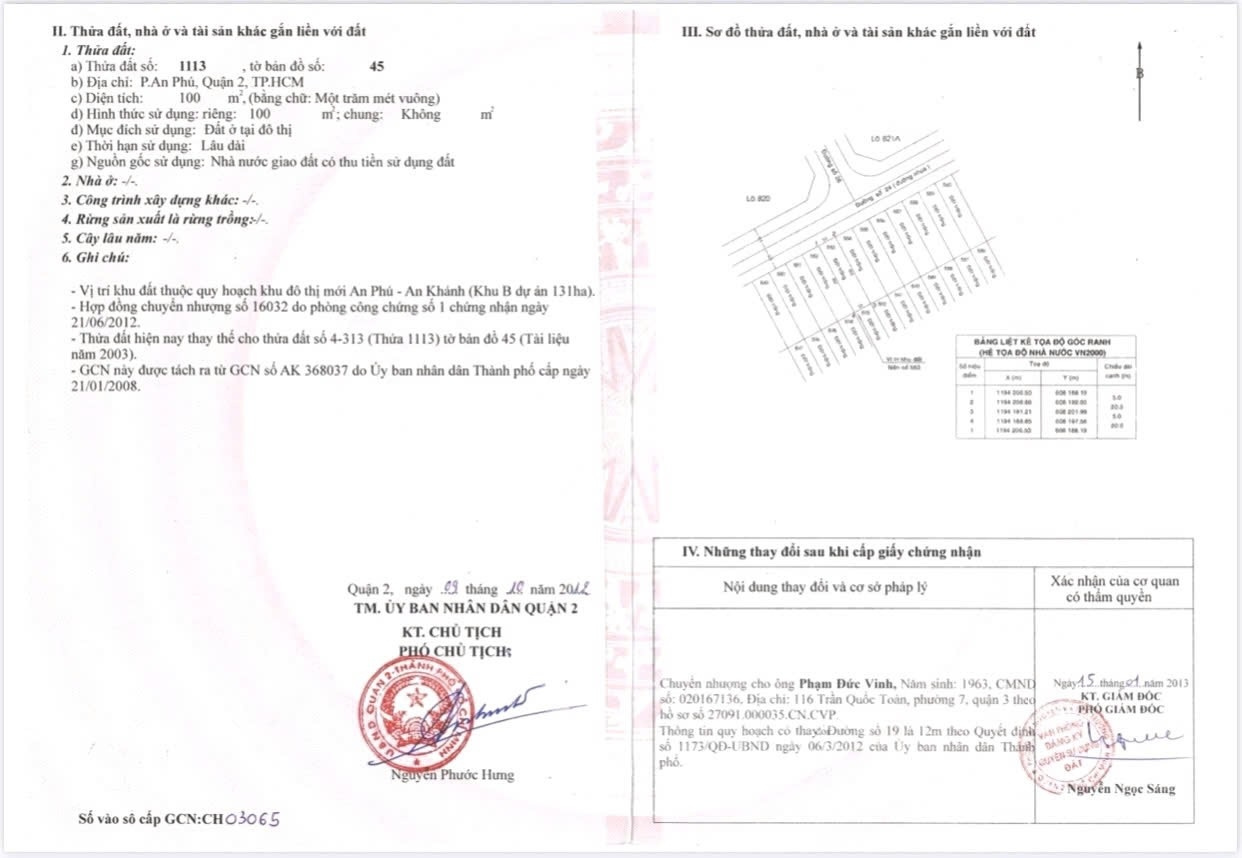 Bán Nhà 33Thửa: 1113Tờ: 45 Số 19 Phường Bình Trưng - Hinh 4